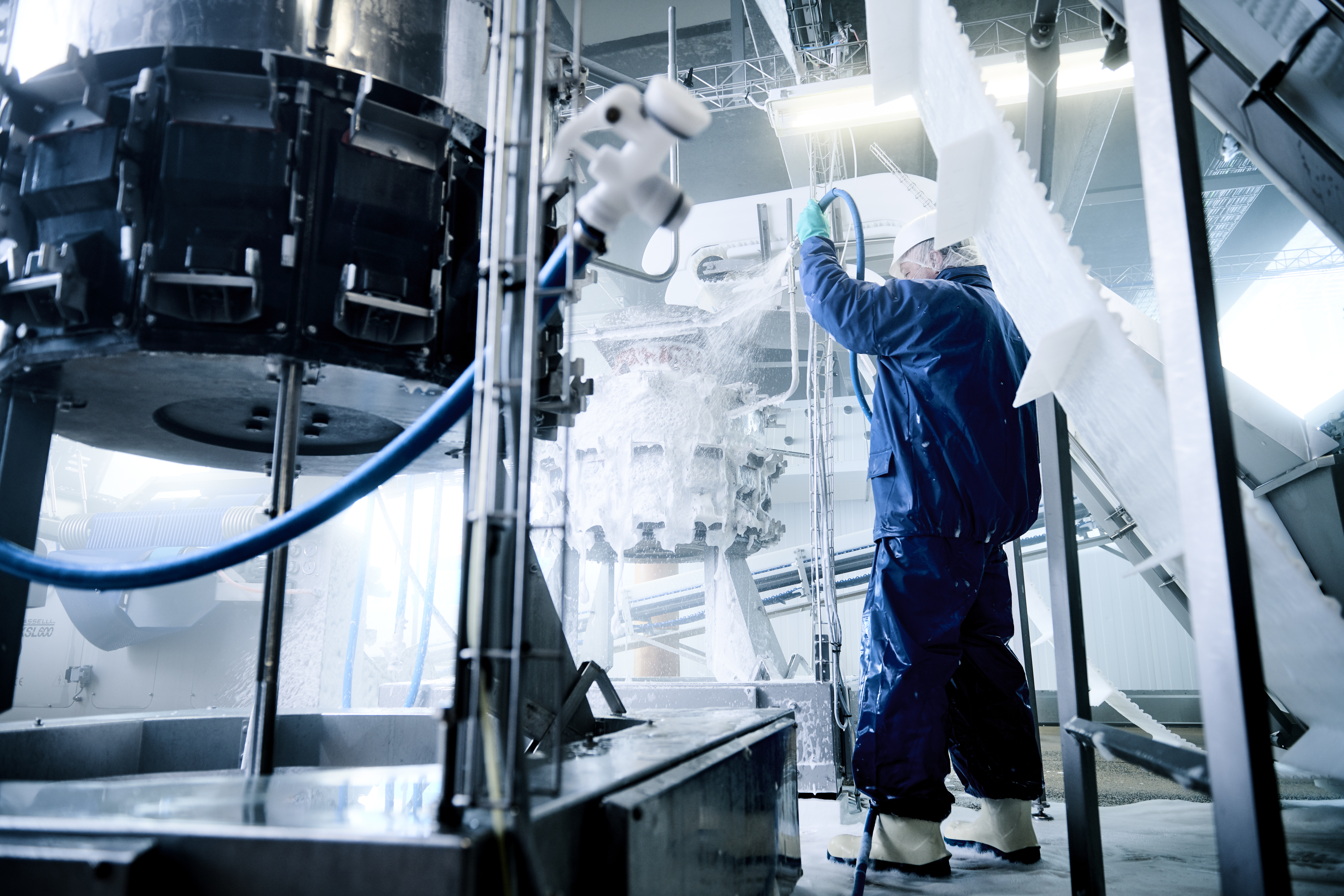 The technology of low pressure cleaning in active use