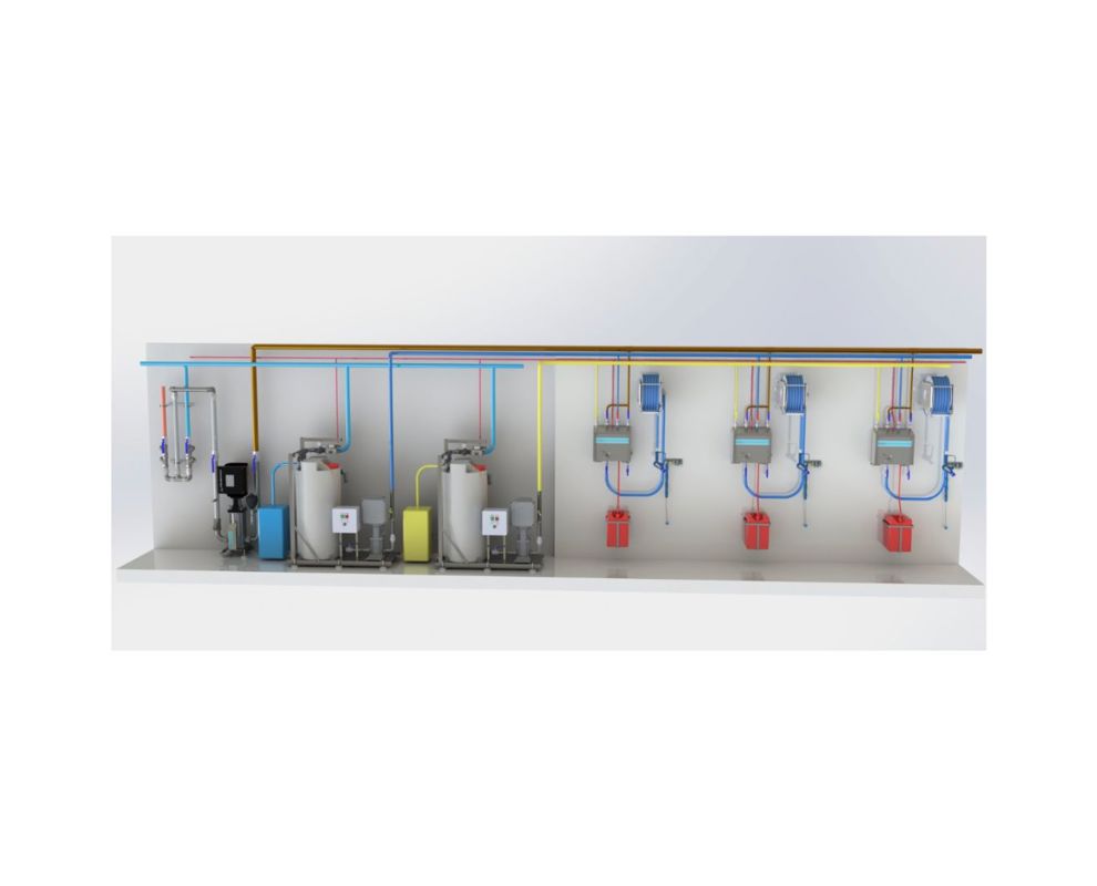 Central Pre-diluted solution by Foamico